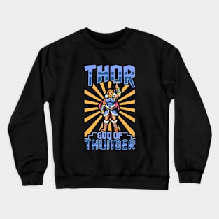 Viking thunder god Thor Crewneck Sweatshirt